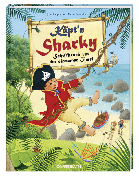 K&auml;pt'n Sharky - Schiffbruch vor der einsamen Insel - Jutta Langreuter