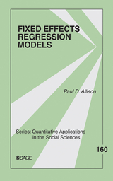 Fixed Effects Regression Models - Paul D. Allison