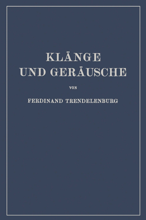 Kl&auml;nge und Ger&auml;usche - NA Trendelenburg