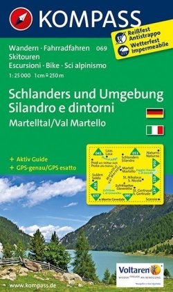KOMPASS Wanderkarte Schlanders und Umgebung /Silandro e dintorni - 