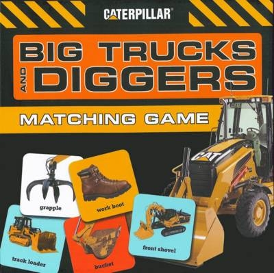 Big Trucks Matching Game -  Caterpillar
