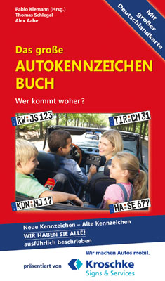 Das gro&szlig;e Autokennzeichen Buch - Pablo Klemann