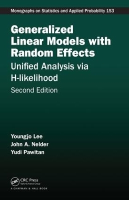 Generalized Linear Models with Random Effects - Youngjo Lee, John A. Nelder, Yudi Pawitan