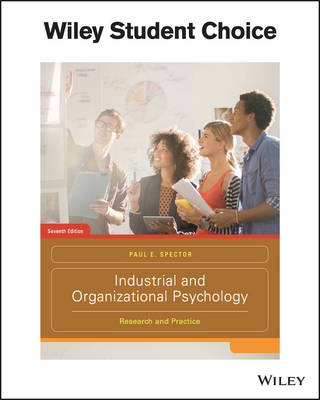 Industrial and Organizational Psychology - Paul E Spector
