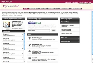 MyLab Search with Pearson eText -- Standalone Access Card -- for E-Field Program