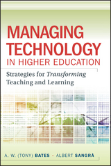 Managing Technology in Higher Education - A. W. (Tony) Bates, Albert Sangra