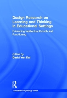 Design Research on Learning and Thinking in Educational Settings - 