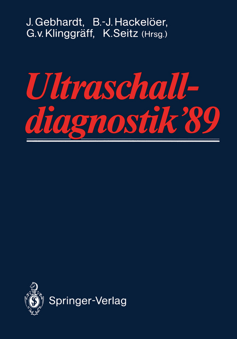 Ultraschall-diagnostik &rsquo;89 - 