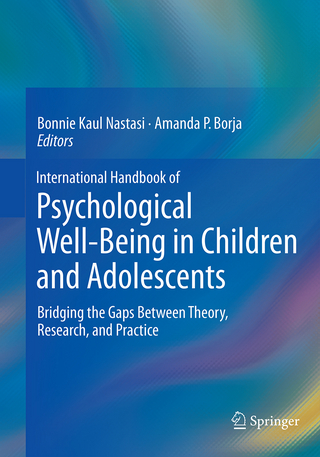 International Handbook of Psychological Well-Being in Children and Adolescents
