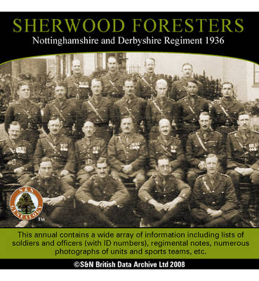 Sherwood Foresters, Nottinghamshire and Derbyshire Regiment 1936