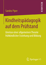 Kindheitspädagogik auf dem Prüfstand - Sandra Piper