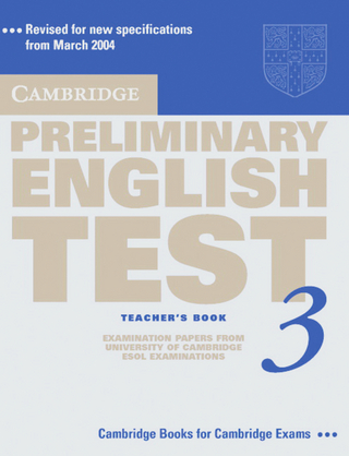 Cambridge Preliminary English Test 3 New Edition
