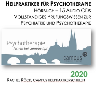 Heilpraktiker Psychotherapie - Hörbuch 15 Audio CDs Prüfungswissen Psychiatrie und Psychotherapie 2020