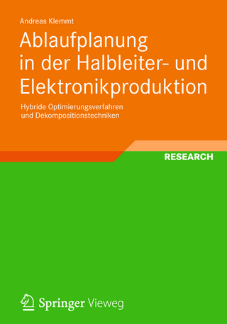Ablaufplanung in der Halbleiter- und Elektronikproduktion