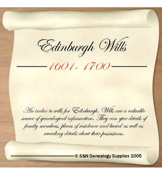 Edinburgh Wills 1601-1700