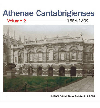 Cambridge University - Athenae Cantabrigienses 1586-1609