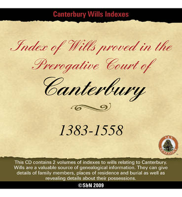 Canterbury Wills 1383-1558
