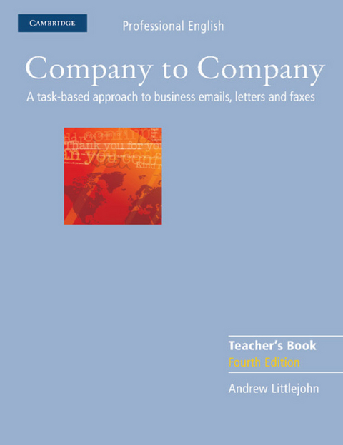 Company to Company Fourth Edition - Andrew Littlejohn