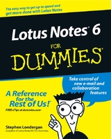 Lotus Notes 6 For Dummies - Stephen Londergan