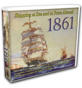 Shipping at Sea and in Ports Abroad 1861