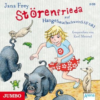 St&ouml;renfrieda auf H&auml;ngebauchschweinSAFARI - Jana Frey