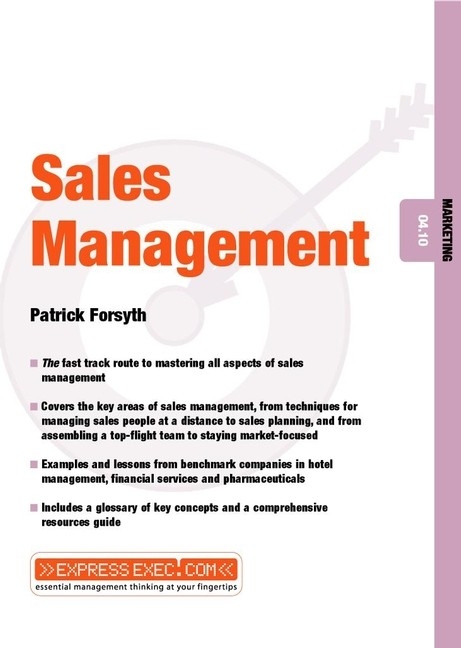Sales Management - Patrick Forsyth