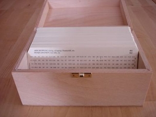 General Analysis Lochkartei (mit Buch)