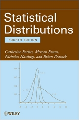 Statistical Distributions - Catherine Forbes, Merran Evans, Nicholas Hastings, Brian Peacock