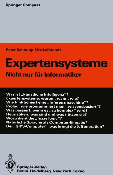Expertensysteme - Peter Schnupp, Ute Leibrandt