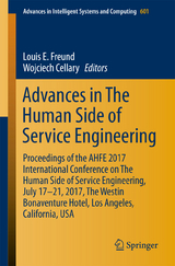 Advances in The Human Side of Service Engineering - 