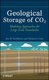 Geological Storage of CO2 - Jan Martin Nordbotten, Michael A. Celia