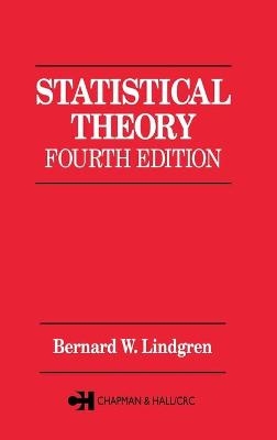 Statistical Theory - Bernard Lindgren