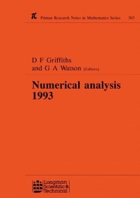 Numerical Analysis 1993 - D.F. Griffiths, G.A. Watson