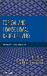 Topical and Transdermal Drug Delivery - 