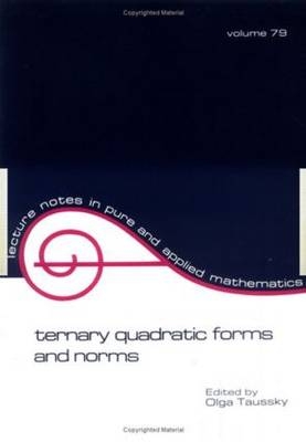 Ternary Quadratic Forms and Norms - O. Taussky
