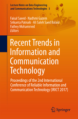 Recent Trends in Information and Communication Technology - 