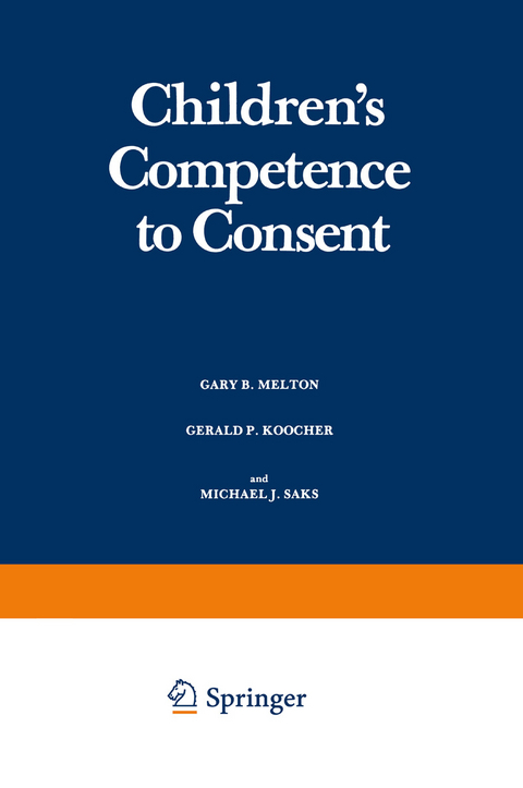 Children&rsquo;s Competence to Consent - 