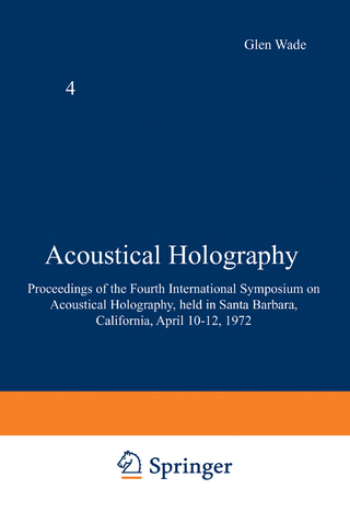 Acoustical Holography