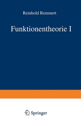 Funktionentheorie I.