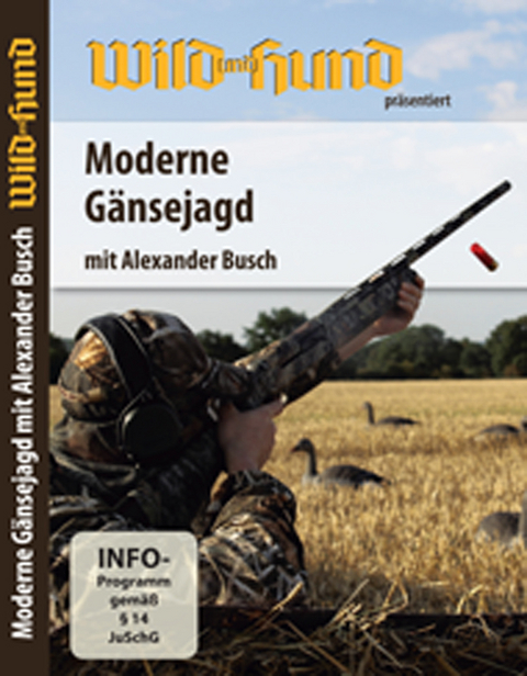 Moderne Gänsejagd