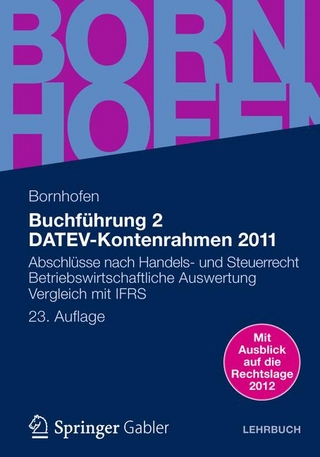 Buchführung 2 DATEV-Kontenrahmen 2011
