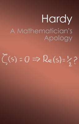A Mathematician's Apology - G. H. Hardy