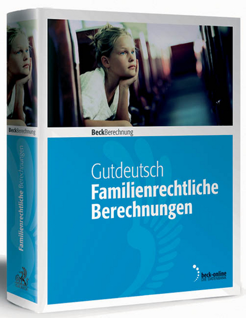 Familienrechtliche Berechnungen f&uuml;r Windows - Edition 1/2012 - Werner Gutdeutsch