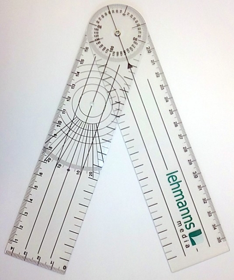 Lehmanns Goniometer Winkelmesser zur Gelenkmessung