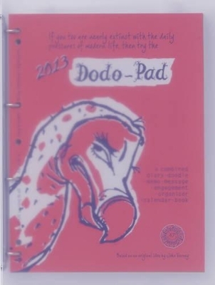 Dodo Pad A4 UNIVERSAL Diary 2013 & 4-Ring Binder - Calendar Year