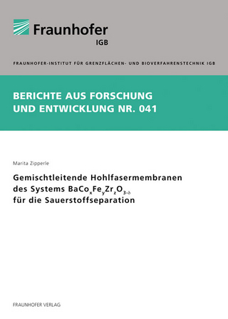 Gemischtleitende Hohlfasermembranen des Systems BaCoxFeyZrzO3-d für die Sauerstoffseparation.