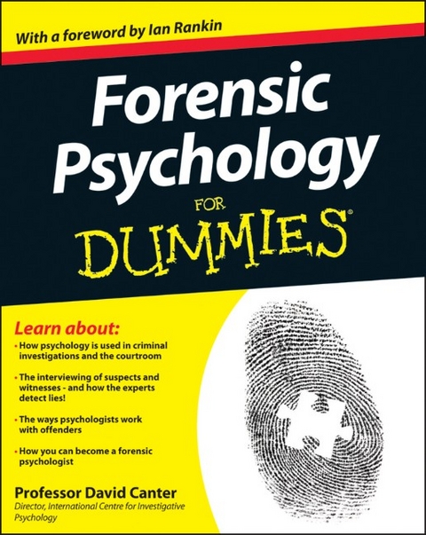 Forensic Psychology For Dummies - David V. Canter
