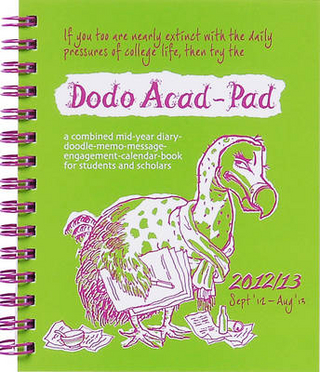 Dodo Mini Acad-Pad Diary 2012/13 - Academic Mid Year Pocket Diary
