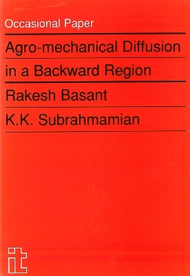 Agro-mechanical Diffusion in a Backward Region