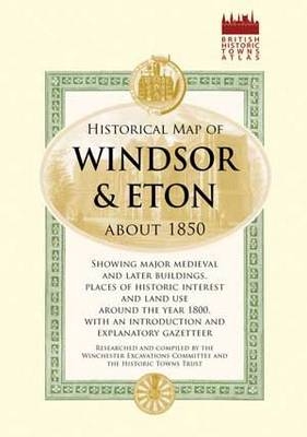 Historical Map of Windsor and Eton 1860
